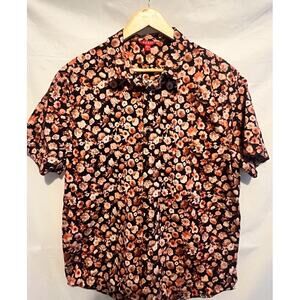 Guess Men's Button down Floral XL shirt
